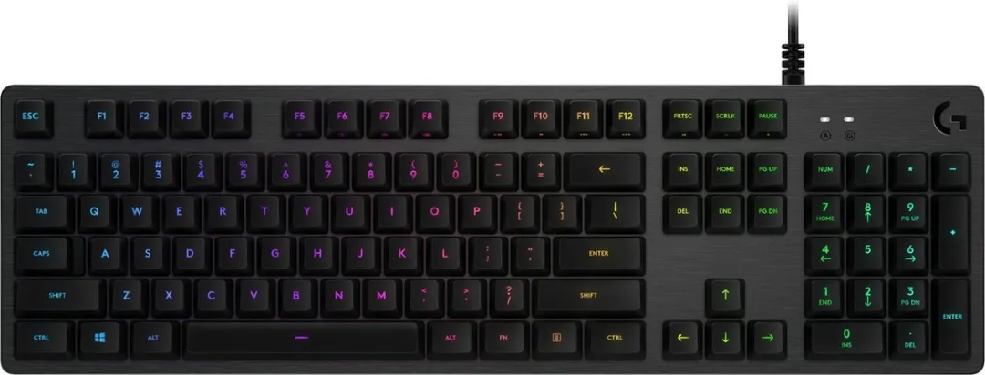 Logitech G G512 Mechanisch Gaming Toetsenbord - US Layout - Zwart