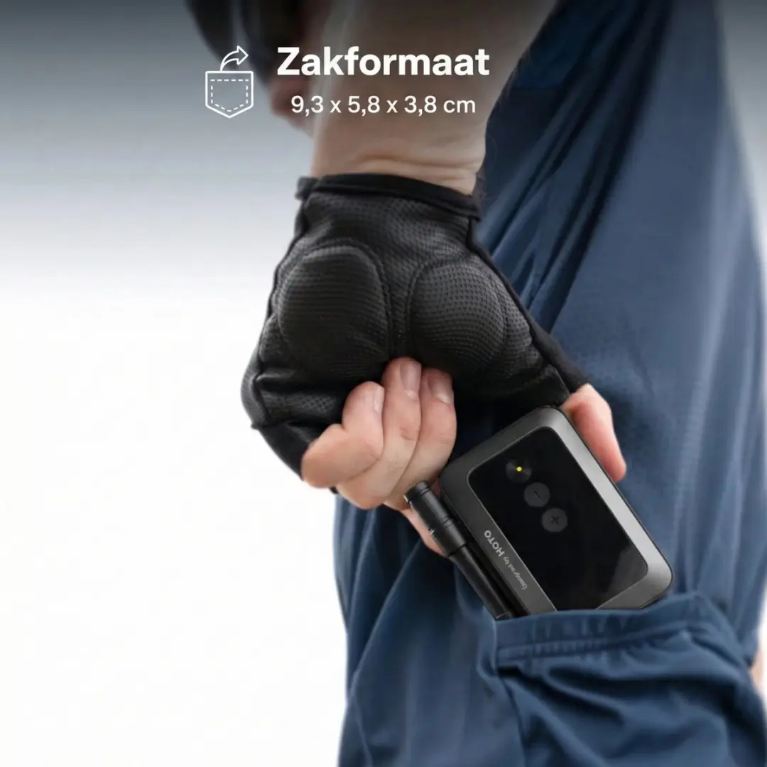 HOTO Pocket Accu Luchtpomp QWCQA002 - 10 bar - afbeelding 5 van 6