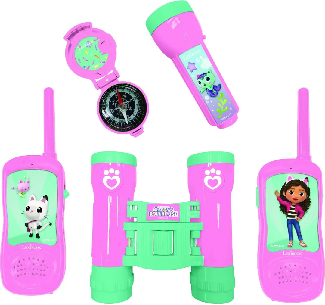 Kit d’aventurier avec talkies-walkies Gabby et la Maison magique