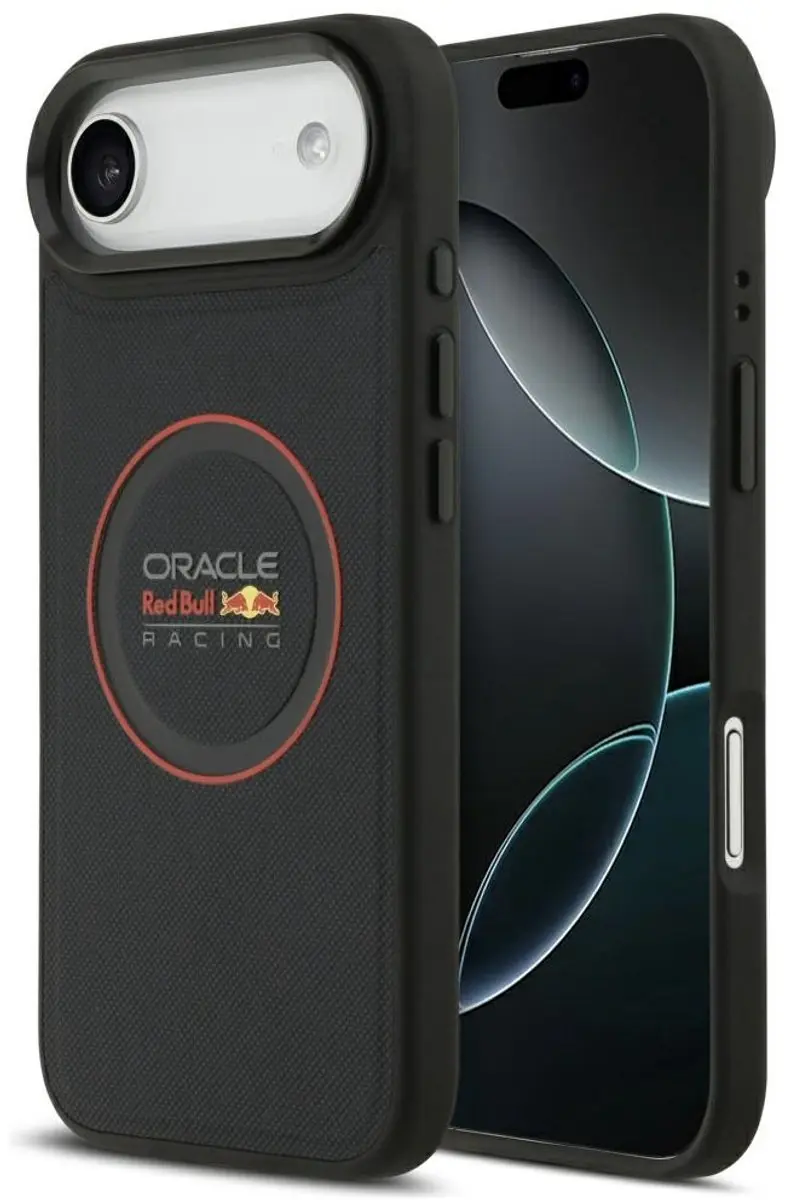 Red Bull Hoesje Met Rode Ring En Metalen Knoppen Voor Magsafe Iphone Air