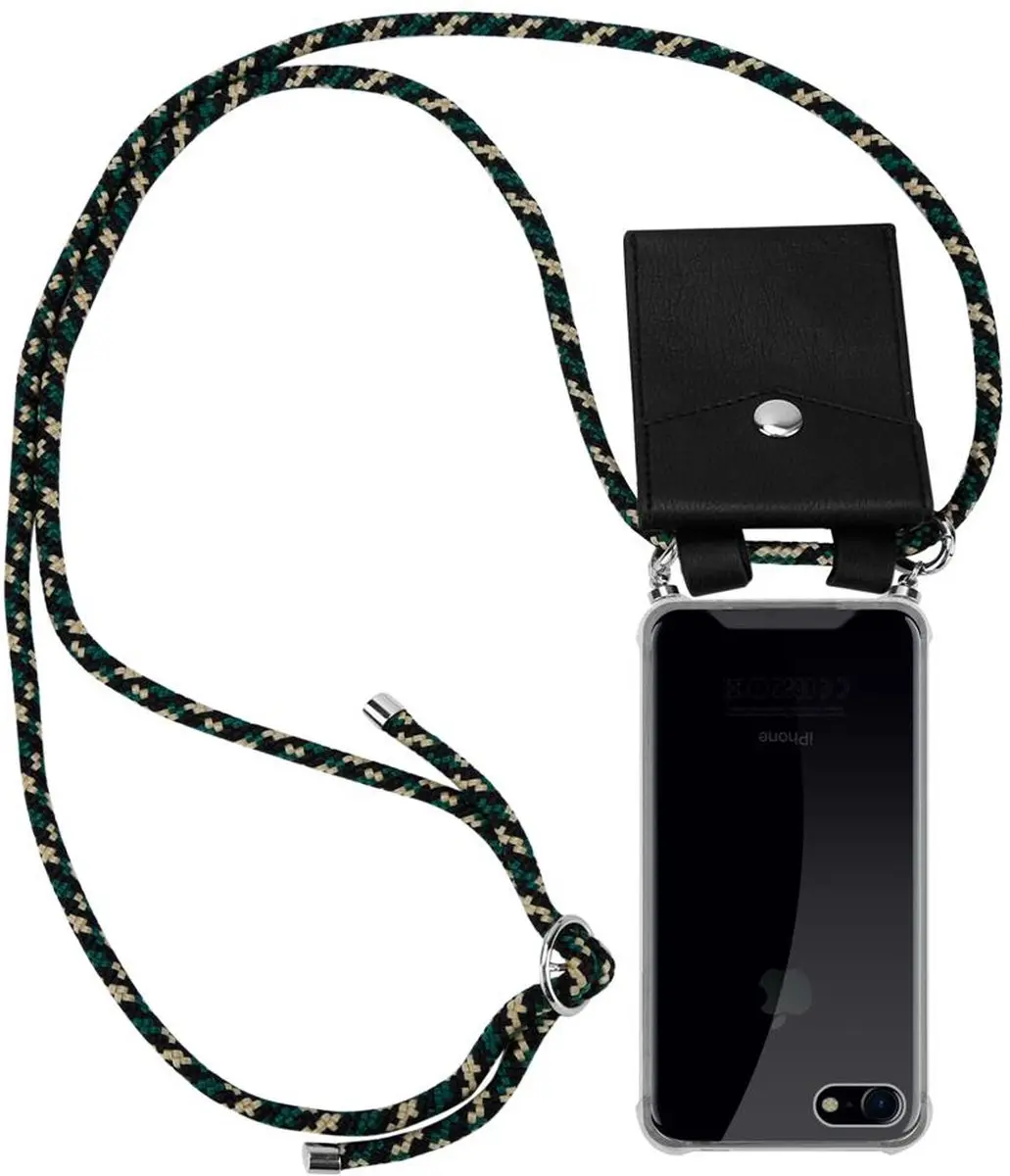 Cadorabo Hoesje geschikt voor Apple iPhone 7 / 7S / 8 / SE 2020 in CAMOUFLAGE
