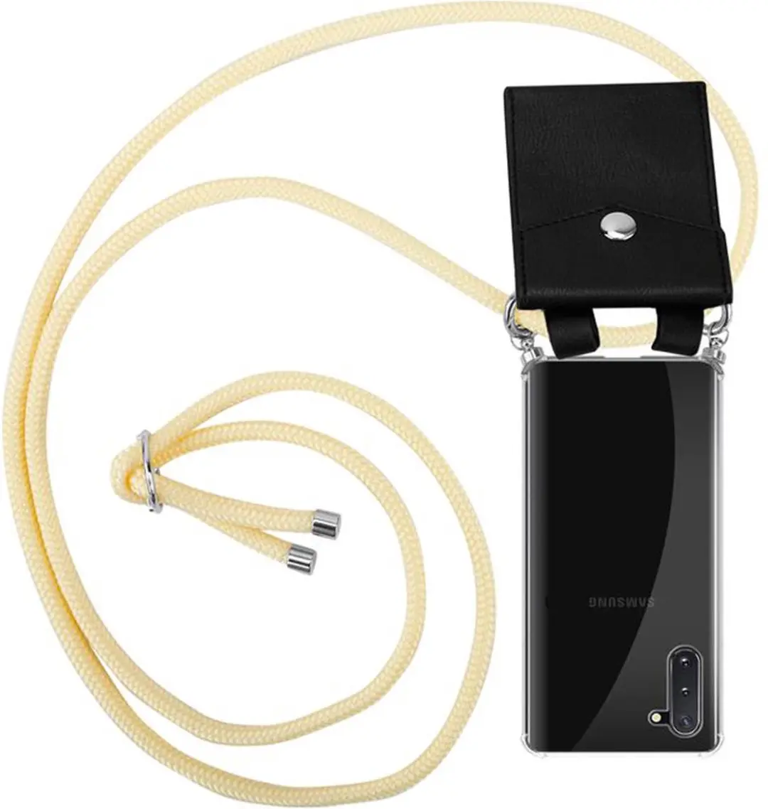 Cadorabo Hoesje geschikt voor Samsung Galaxy NOTE 10 in ROOM BEIGE