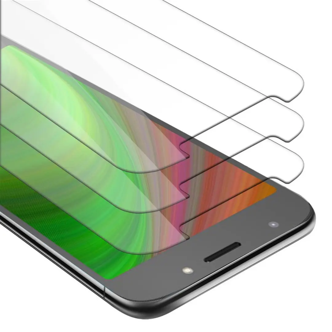 Cadorabo 3x Screenprotector geschikt voor Motorola MOTO E5 / G6 PLAY