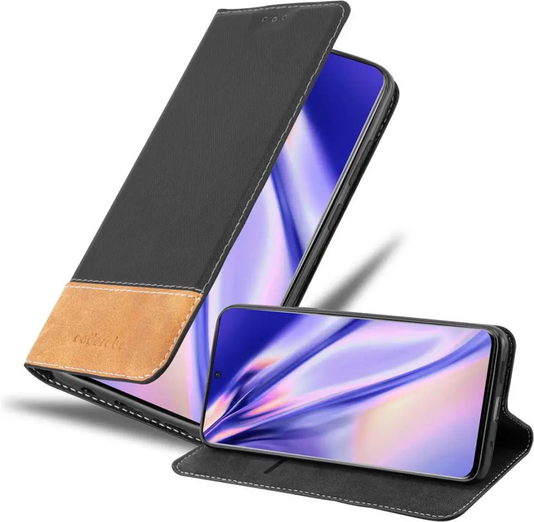 Cadorabo Hoesje geschikt voor Samsung Galaxy S20 ULTRA in ZWART BRUIN