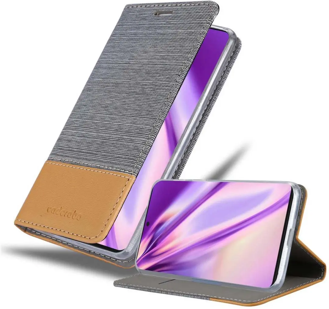 Cadorabo Hoesje geschikt voor Samsung Galaxy A91 / S10 LITE / M80s in LICHTGRIJS