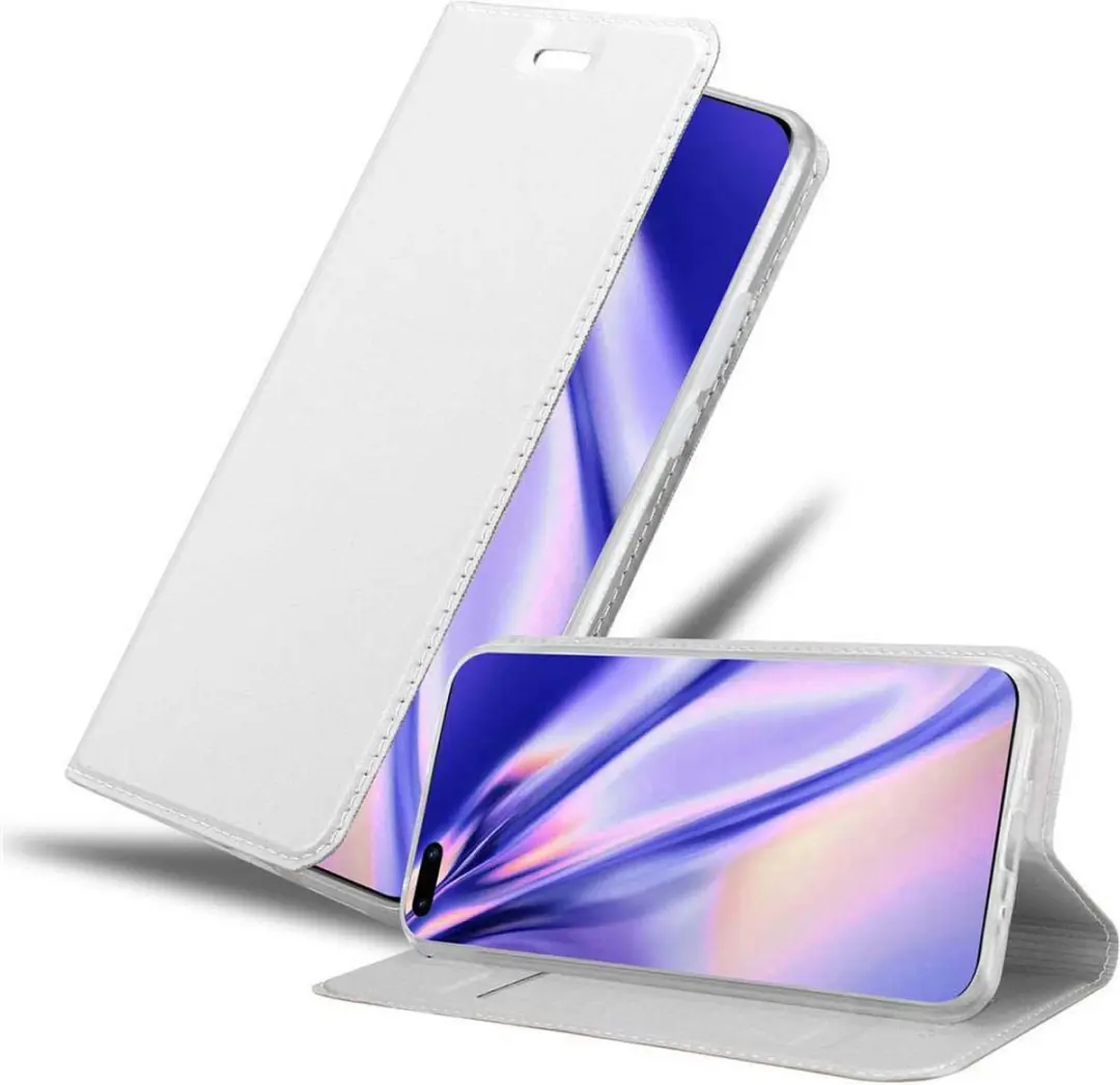 Cadorabo Hoesje geschikt voor Huawei P40 PRO / P40 PRO+ in CLASSY ZILVER