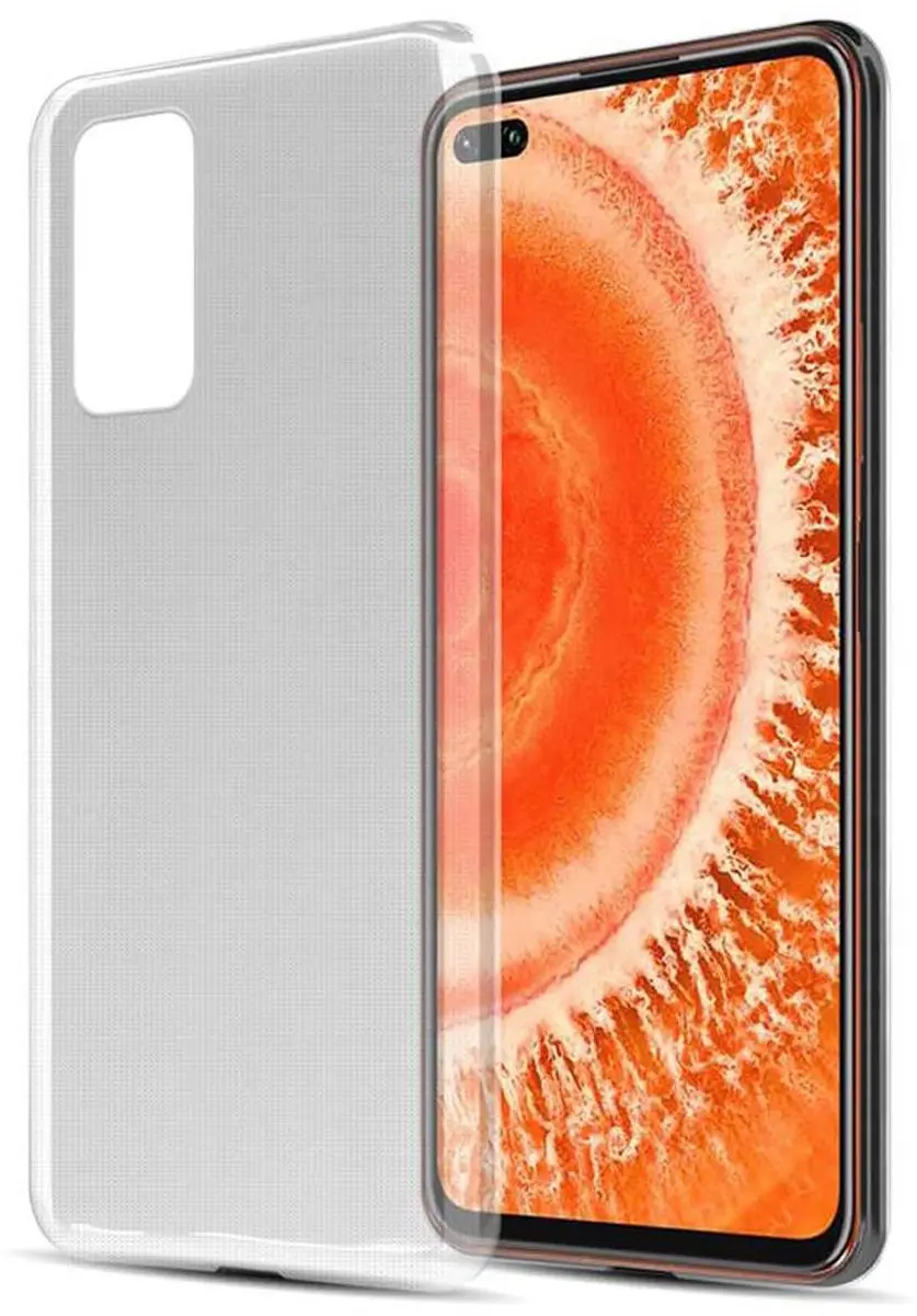 Cadorabo Hoesje geschikt voor Honor View 30 in VOLLEDIG TRANSPARANT