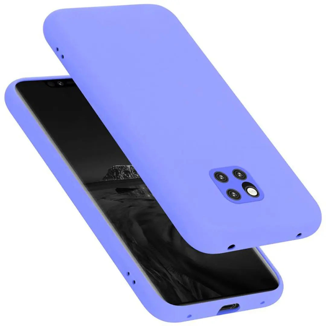 Cadorabo Hoesje geschikt voor Huawei MATE 20 PRO in LIQUID LICHT PAARS