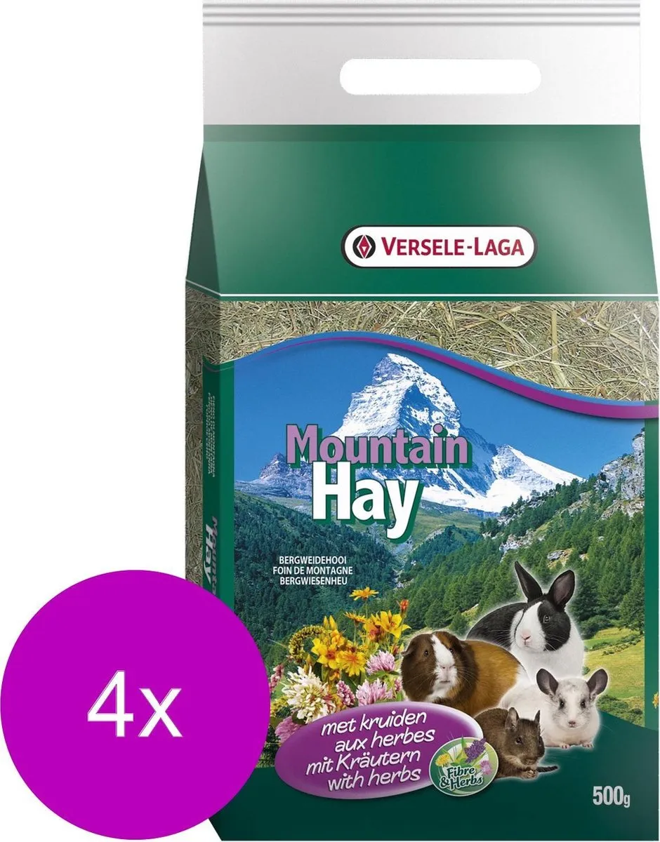 Versele-Laga Bergweidehooi Kruidenmix - 2kg (4x500g)