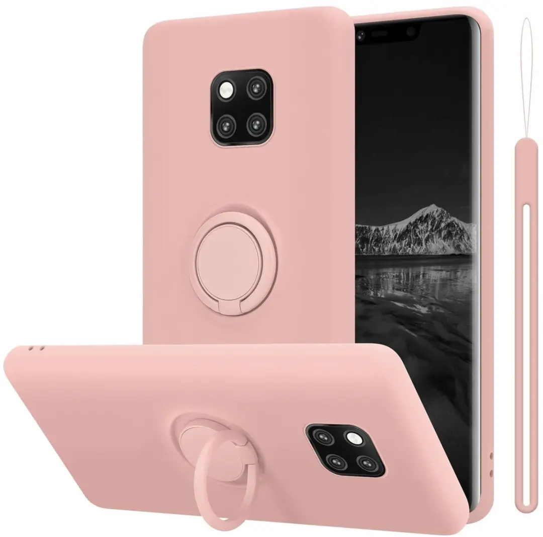 Cadorabo Hoesje geschikt voor Huawei MATE 20 PRO in LIQUID ROZE