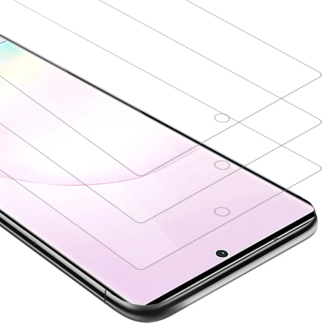 Cadorabo 3x Screenprotector geschikt voor Samsung Galaxy NOTE 20 PLUS