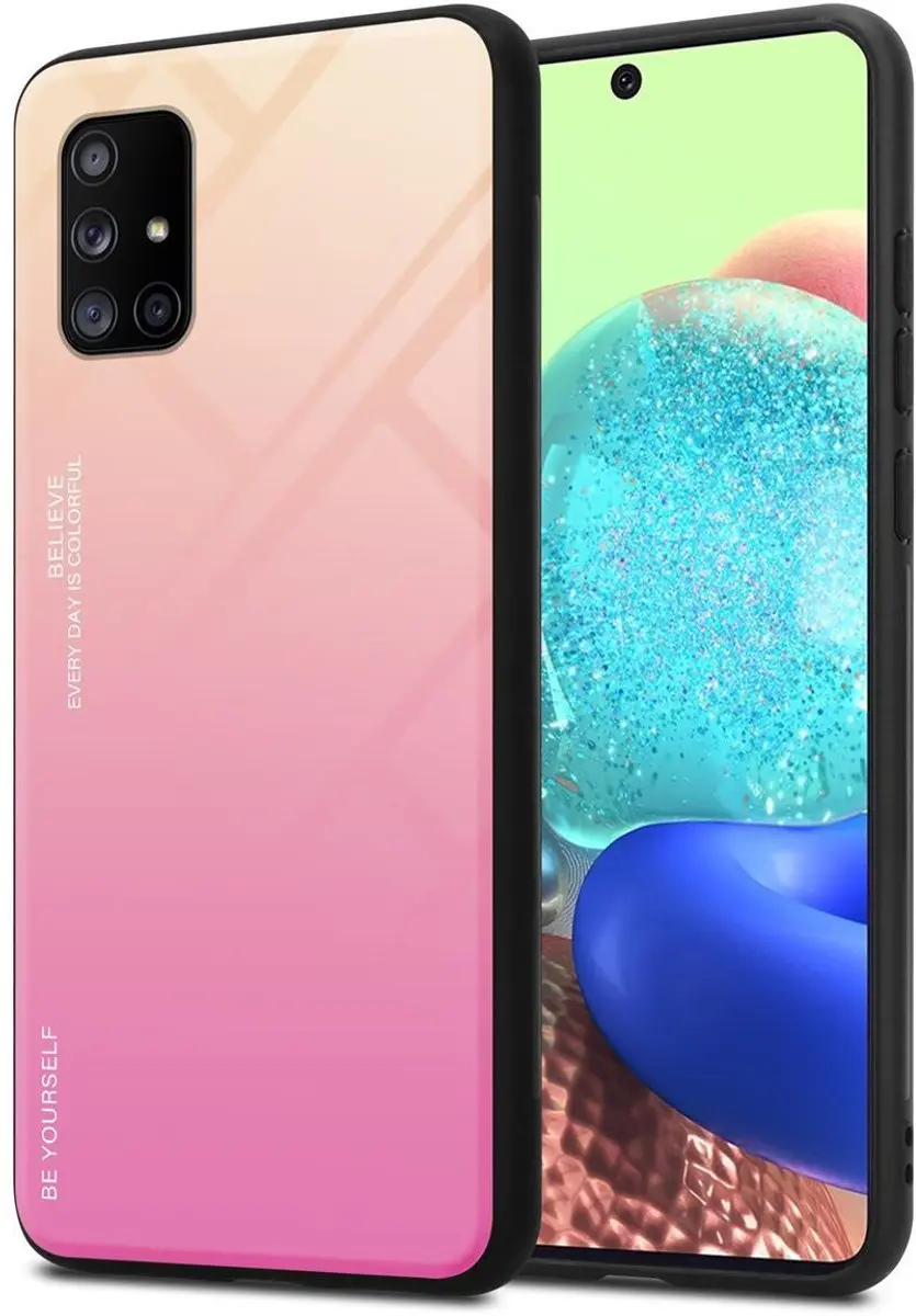 Cadorabo Hoesje geschikt voor Samsung Galaxy A71 5G in GEEL