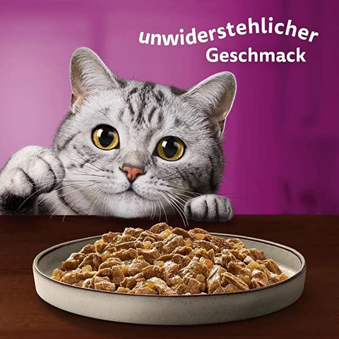 Whiskas Pure Delight Reepjes in Gelei 40x85g - afbeelding 2 van 3