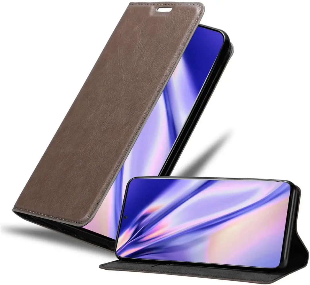 Cadorabo Hoesje geschikt voor Samsung Galaxy S20 PLUS in KOFFIE BRUIN