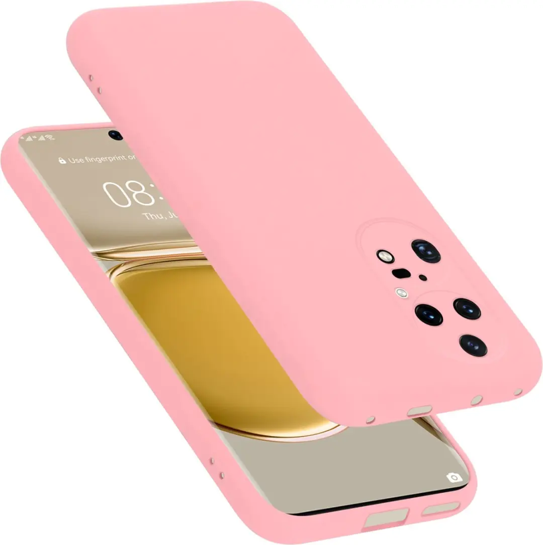Cadorabo Hoesje geschikt voor Huawei P50 PRO in LIQUID ROZE