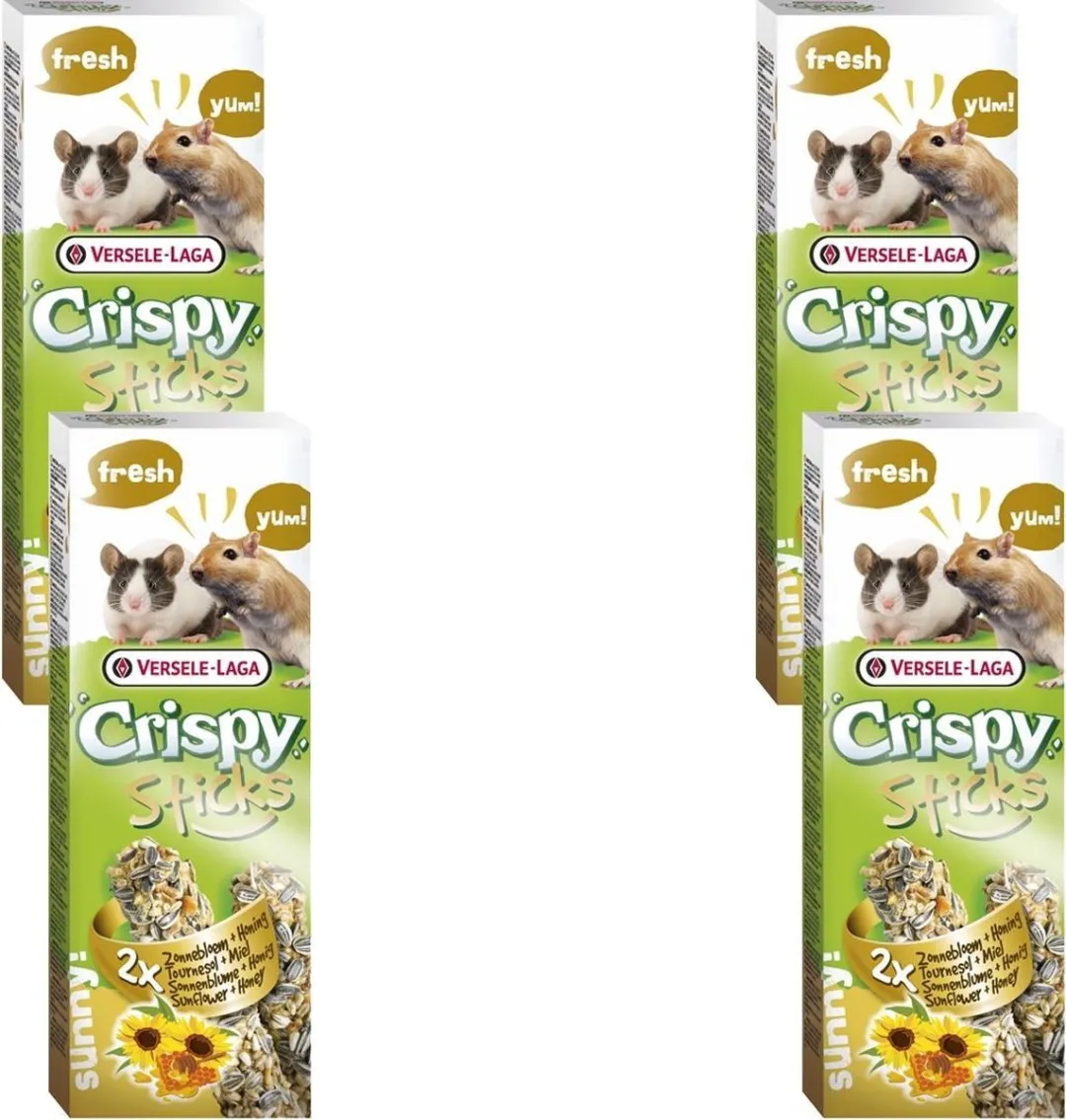 Versele-Laga Crispy Sticks Gerbil & Muis Zonnebloem