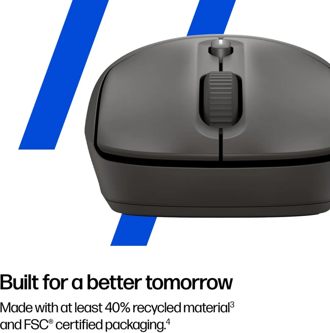 HP 405 Quiet Wireless Mouse AZ7B3AA#ABB - Zwart