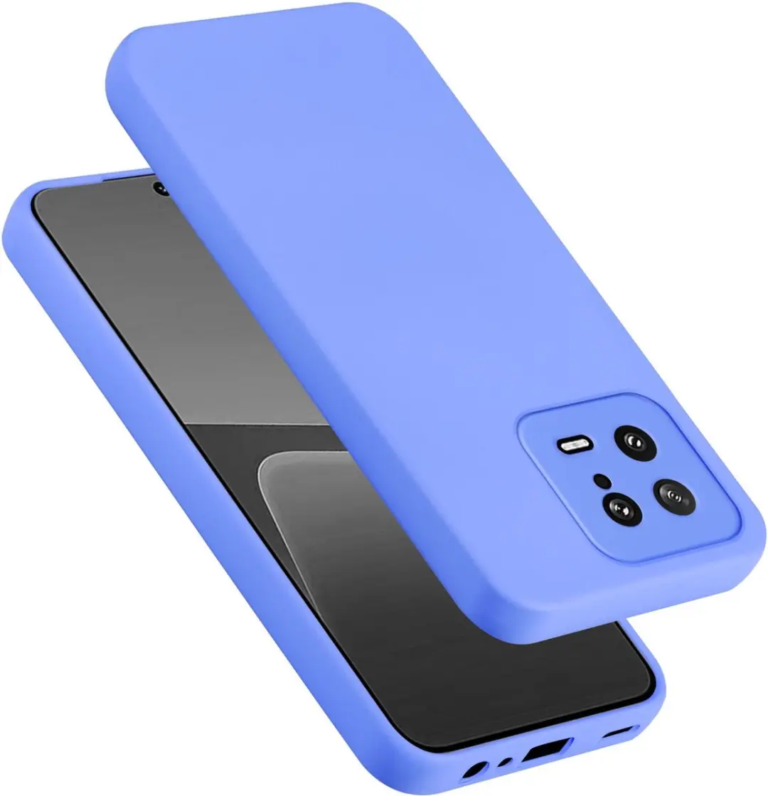 Cadorabo Hoesje geschikt voor Xiaomi 13 5G in LIQUID LICHT PAARS