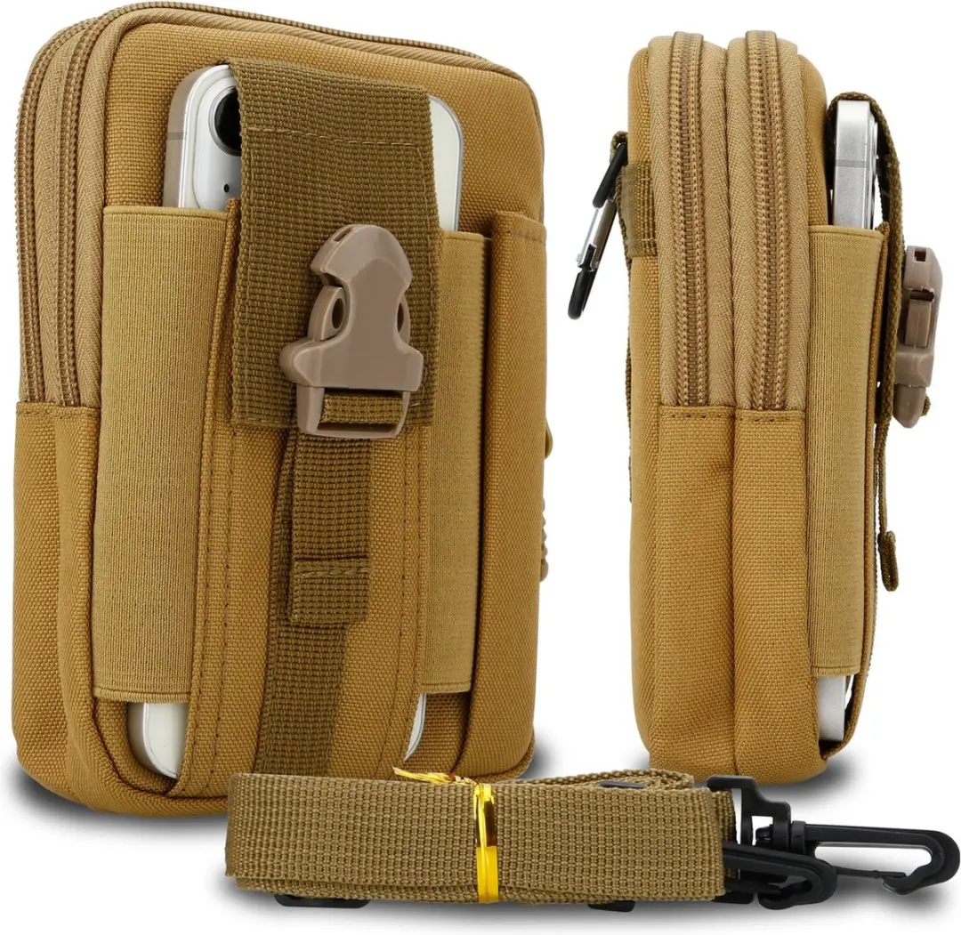 Hoesje geschikt voor Cubot POCKET 3 in roze camouflage tactische mobiele telefoo