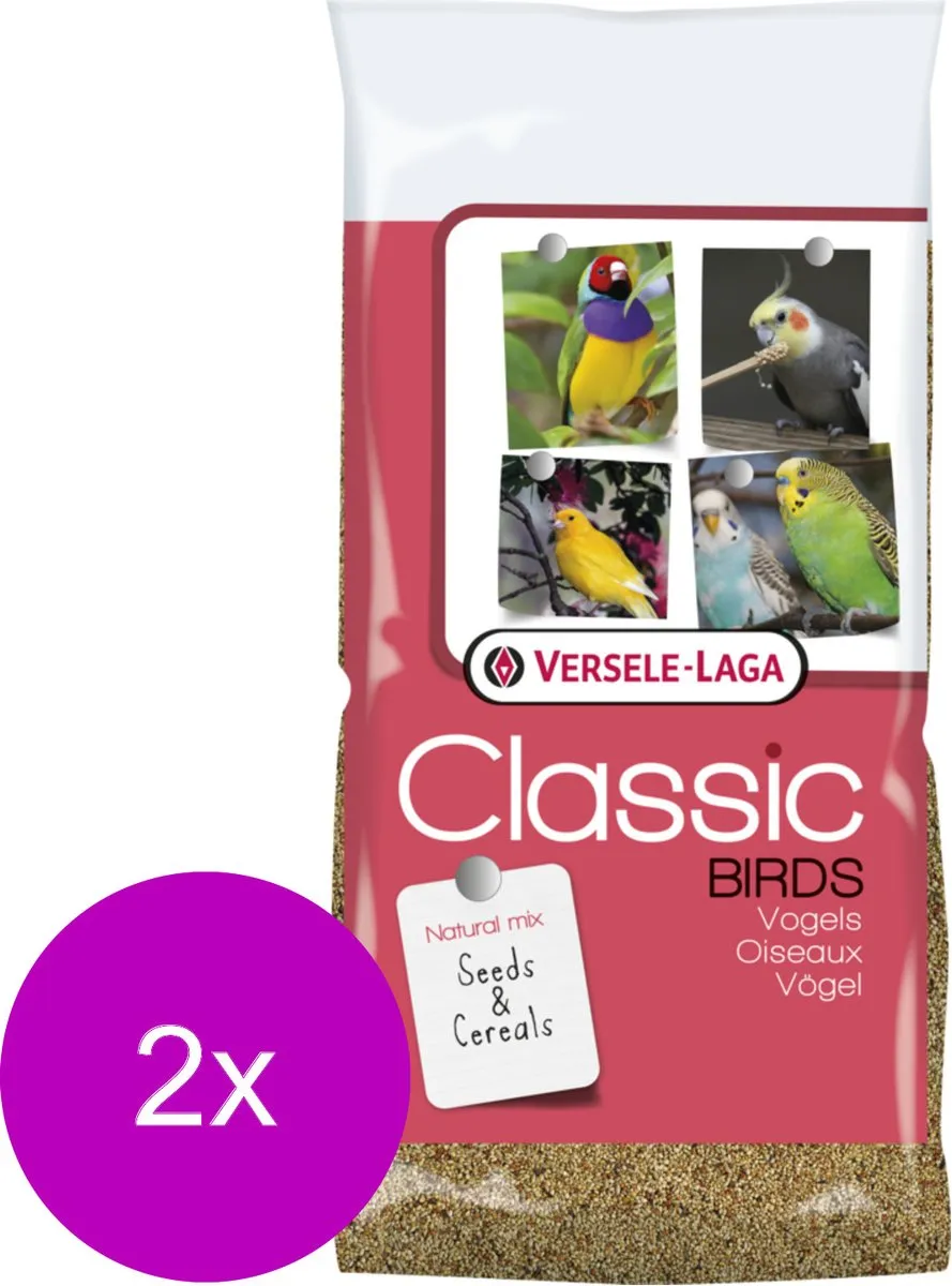 Versele-Laga Classic Parkietenvoer 20kg - 2 Stuks