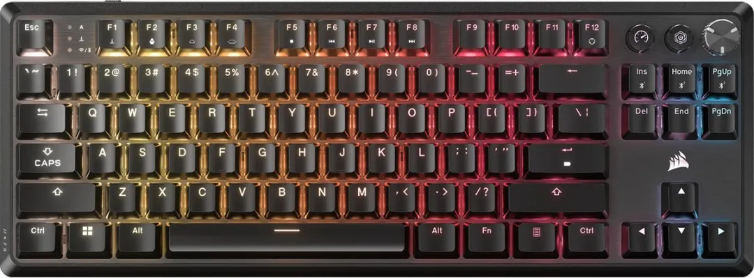 Corsair K70 CORE TKL CH-914901E-NA Gaming Toetsenbord - RGB - MLX Red - Zwart
