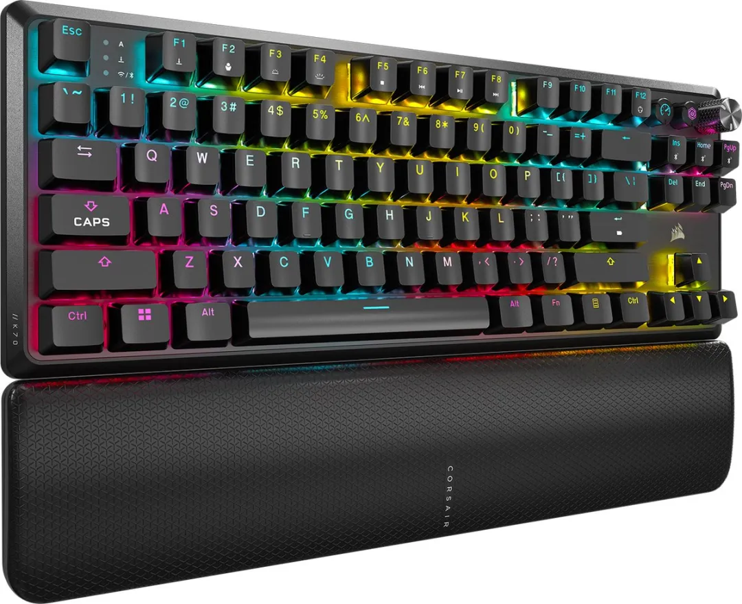 Corsair K70 CORE TKL CH-914901E-NA Gaming Toetsenbord - RGB - MLX Red - Zwart