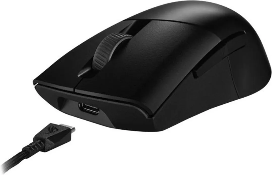 ASUS ROG Keris Wireless AimPoint - Optisch - 5 Knoppen - Zwart