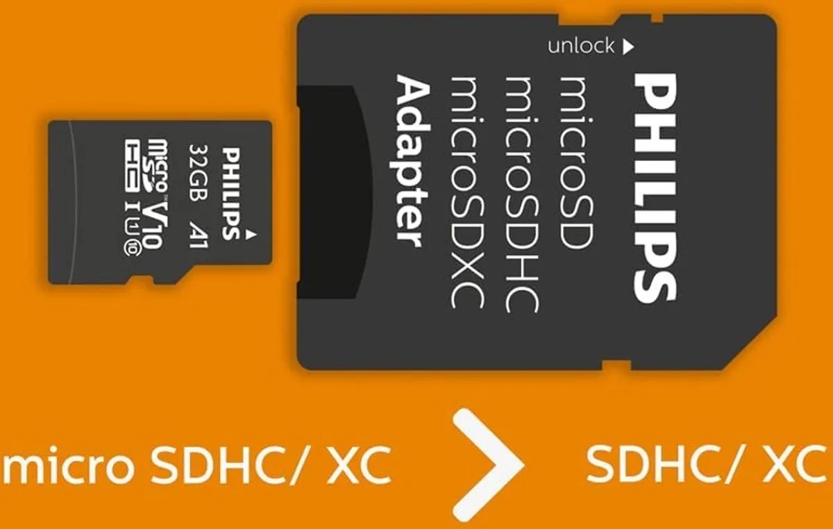 Philips FM32MP45D Micro SDHC 32GB - Class 10 - 2 Stuks