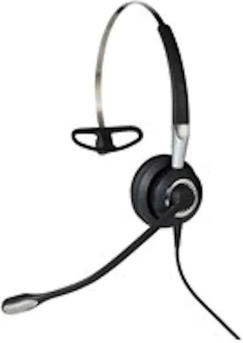 Jabra BIZ 2400 II 2496-823-209 Headset - USB - Mono - Zwart/Zilver