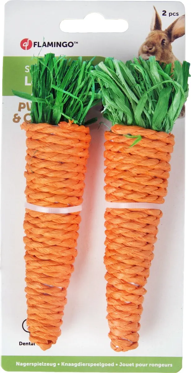 Flamingo Legou Wortel Meerkleurig - 2 Stuks