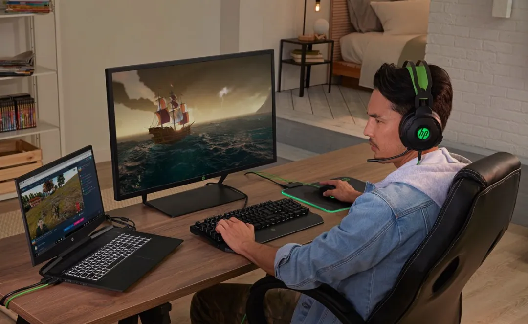 HP Pavilion 550 Toetsenbord 9LY71AA#ABB - Zwart - afbeelding 6 van 6