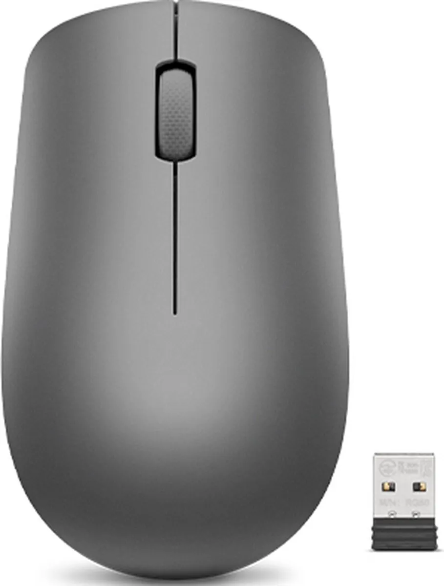 Lenovo 530 GY50Z18990 Ambidextrous Draadloze Muis - 1200 DPI - Rood