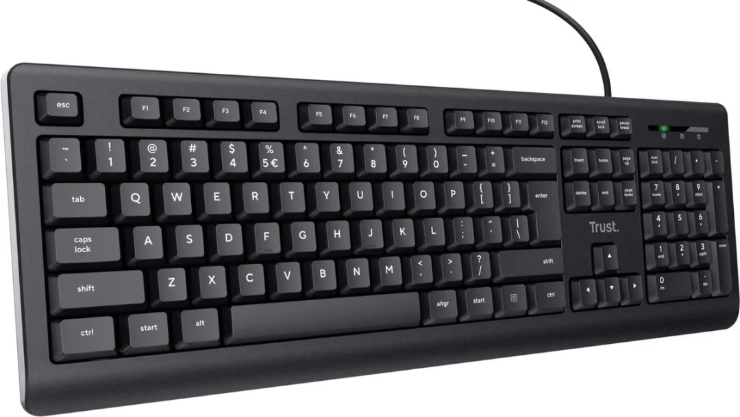Trust TK-150 Toetsenbord - Zwart