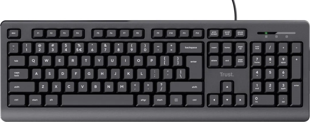 Trust TK-150 Toetsenbord - Zwart