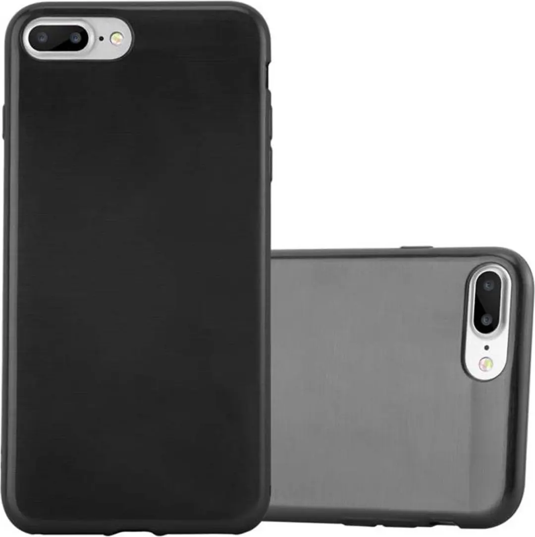 Cadorabo Hoesje geschikt voor Apple iPhone 7 PLUS / 7S PLUS / 8 PLUS in ZWART