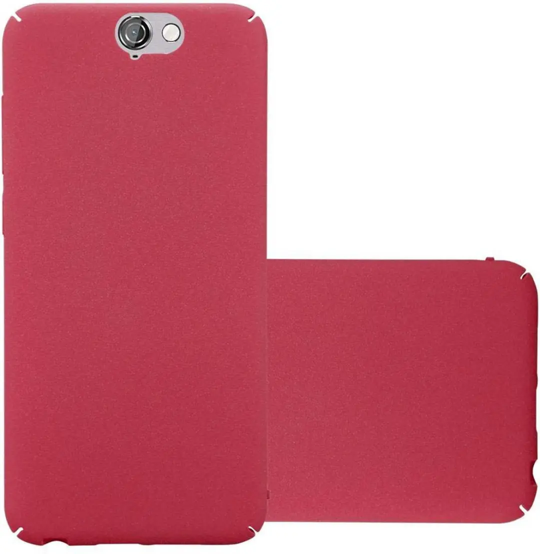 Cadorabo Hoesje geschikt voor HTC ONE A9 in FROSTY ROOD