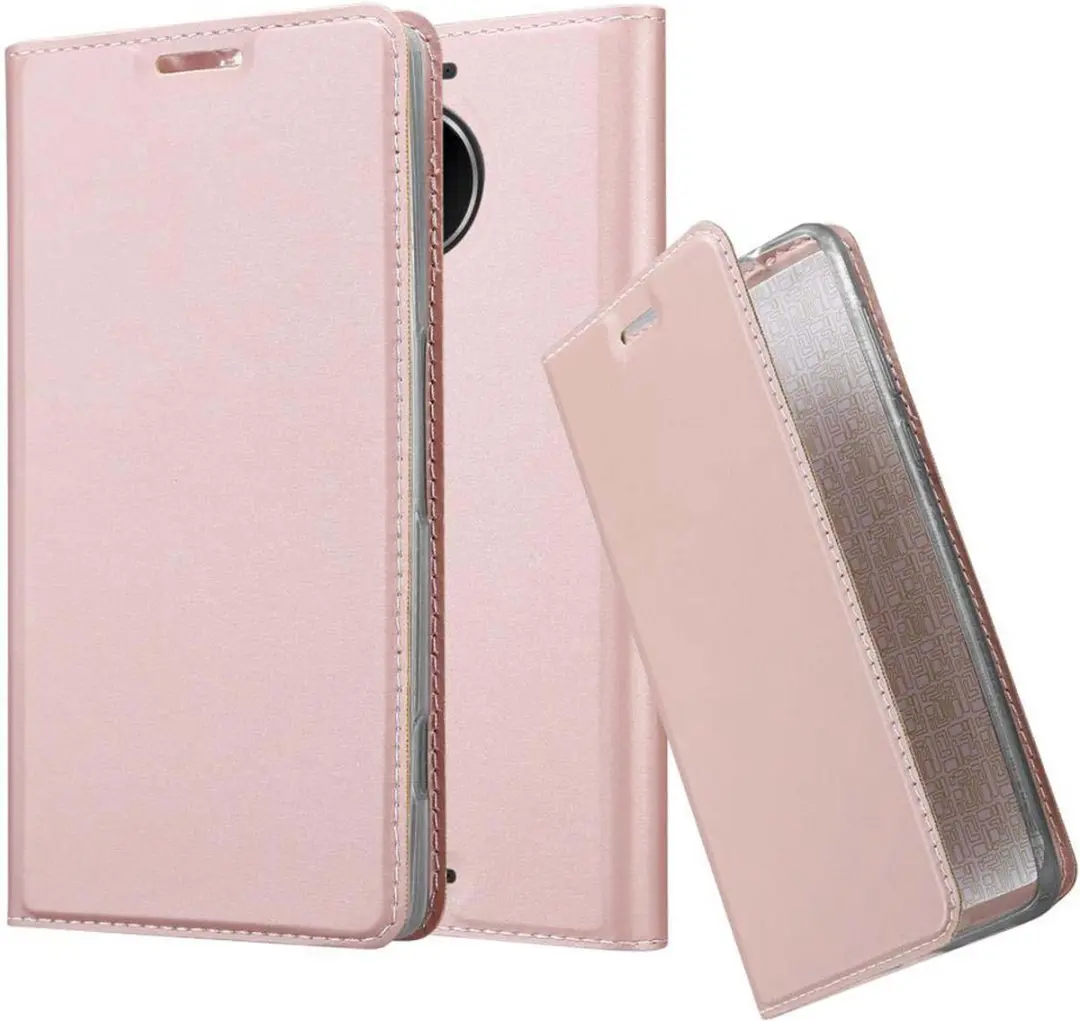 Cadorabo Hoesje geschikt voor Nokia Lumia 950 XL in CLASSY ROSE GOUD