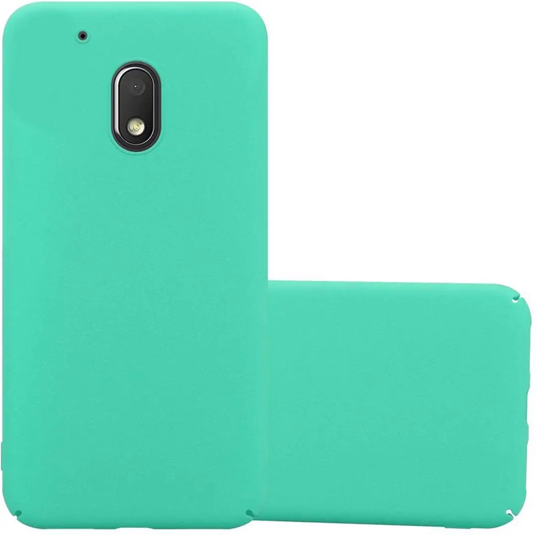 Cadorabo Hoesje geschikt voor Motorola MOTO Z PLAY in FROSTY GROEN