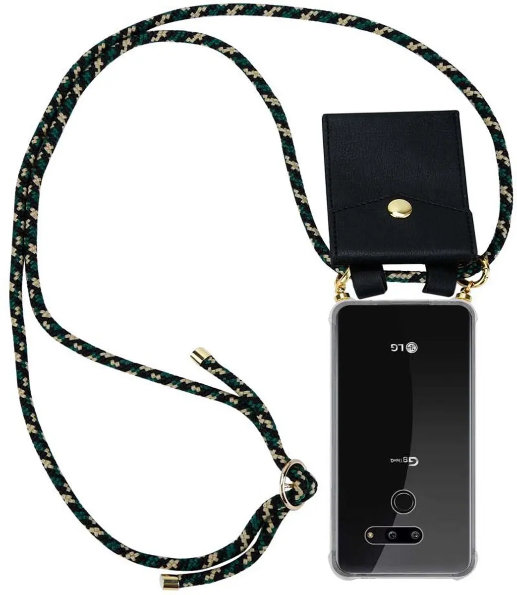Cadorabo Hoesje geschikt voor LG G8 ThinQ in CAMOUFLAGE