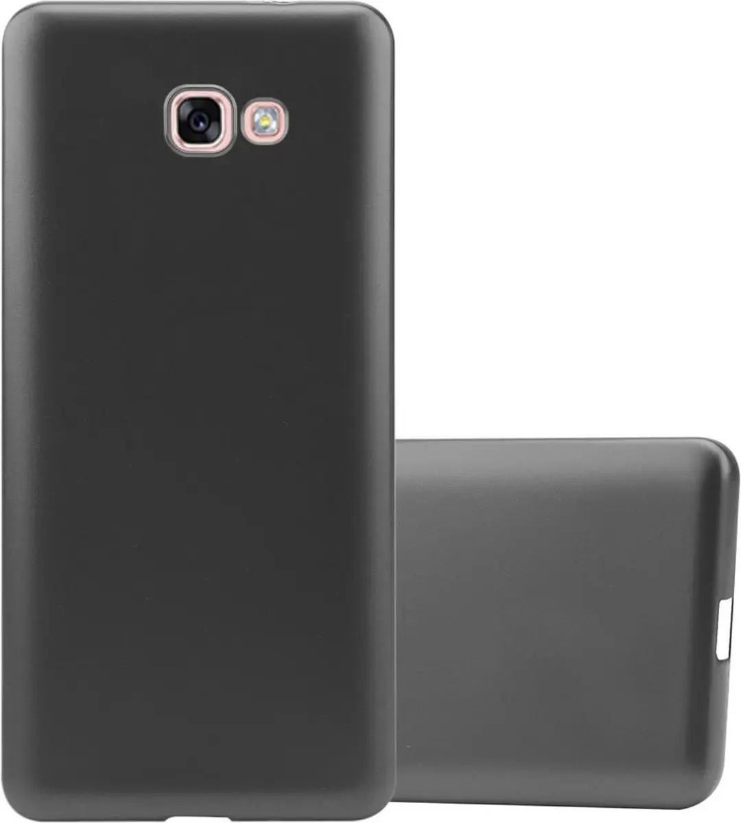 Cadorabo Hoesje geschikt voor Samsung Galaxy A7 2017 in METALLIC GRIJS