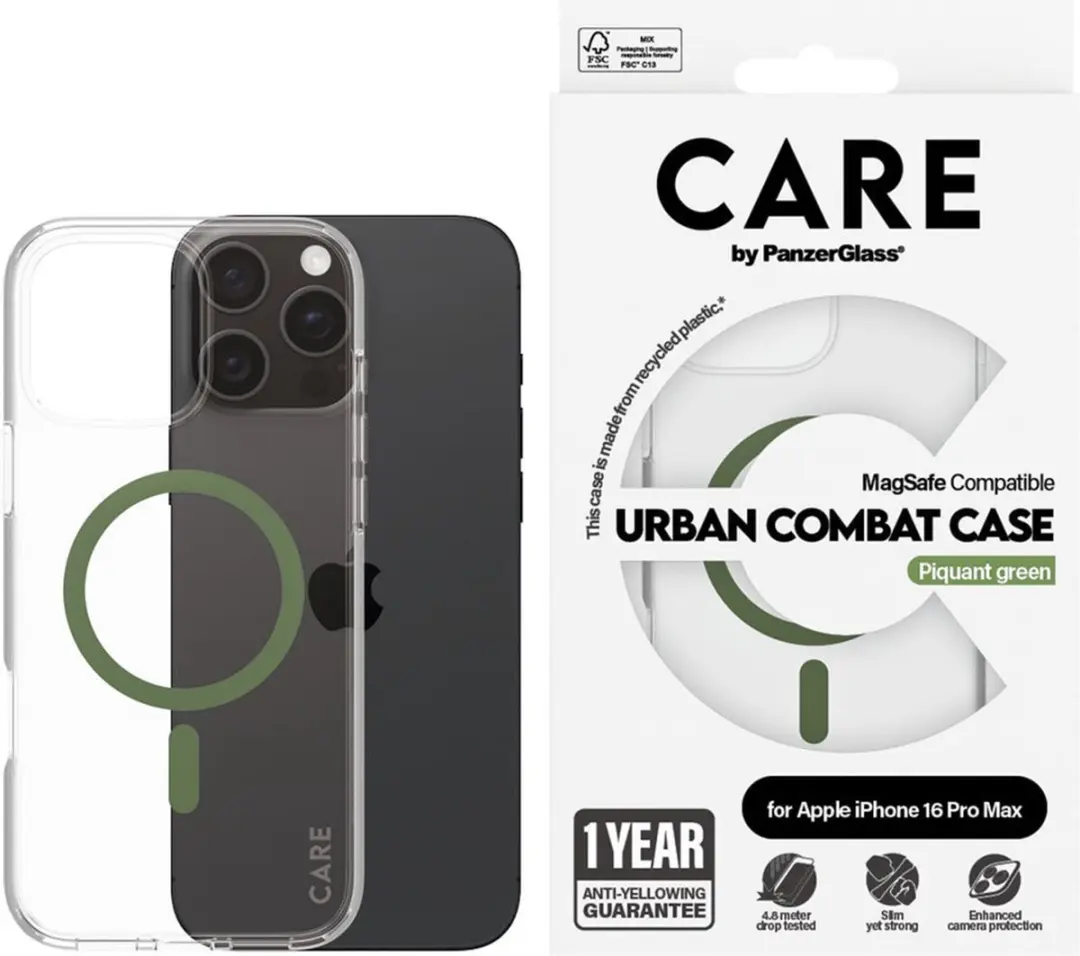 PanzerGlass CARE Urban Combat Hoesje iPhone 16 Pro Max - afbeelding 3 van 6