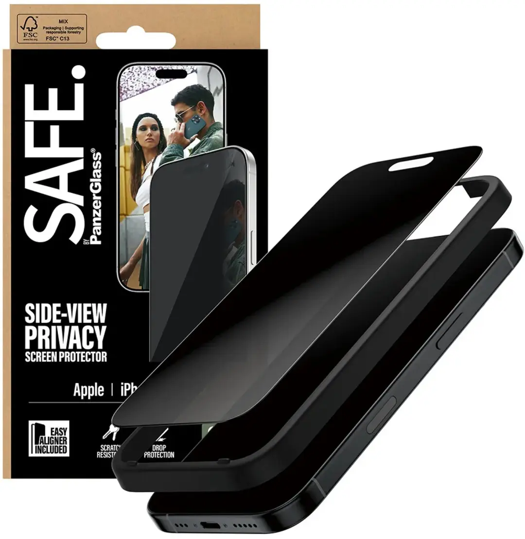 SAFE by PanzerGlass Privacy Screenprotector iPhone 17 - afbeelding 6 van 6