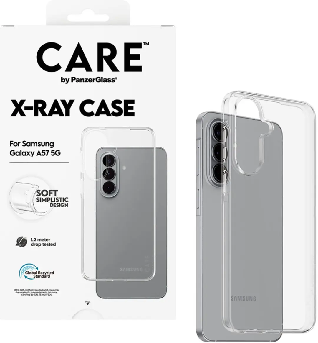PanzerGlass CARE X-Ray Case Samsung Galaxy A57 - Transparant - afbeelding 4 van 6