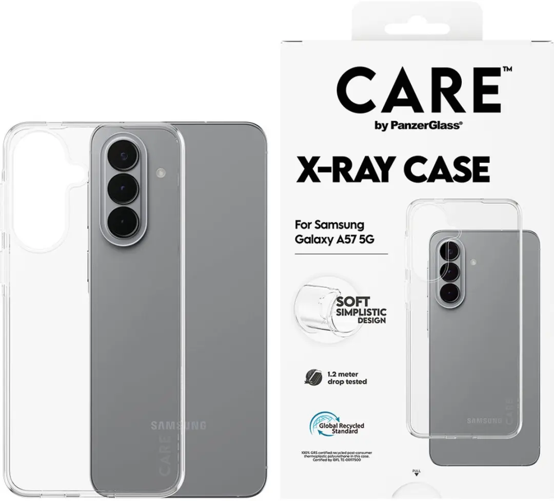 PanzerGlass CARE X-Ray Case Samsung Galaxy A57 - Transparant - afbeelding 5 van 6