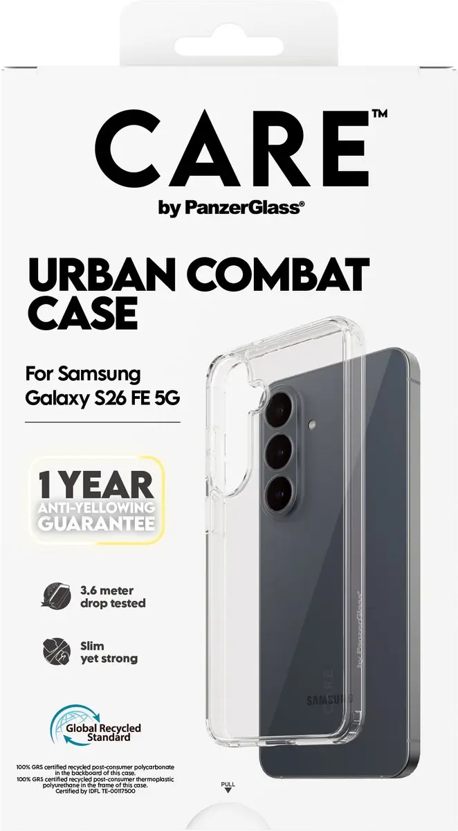 PanzerGlass Urban Combat Hoesje Galaxy S26 FE - Transparant - afbeelding 4 van 6