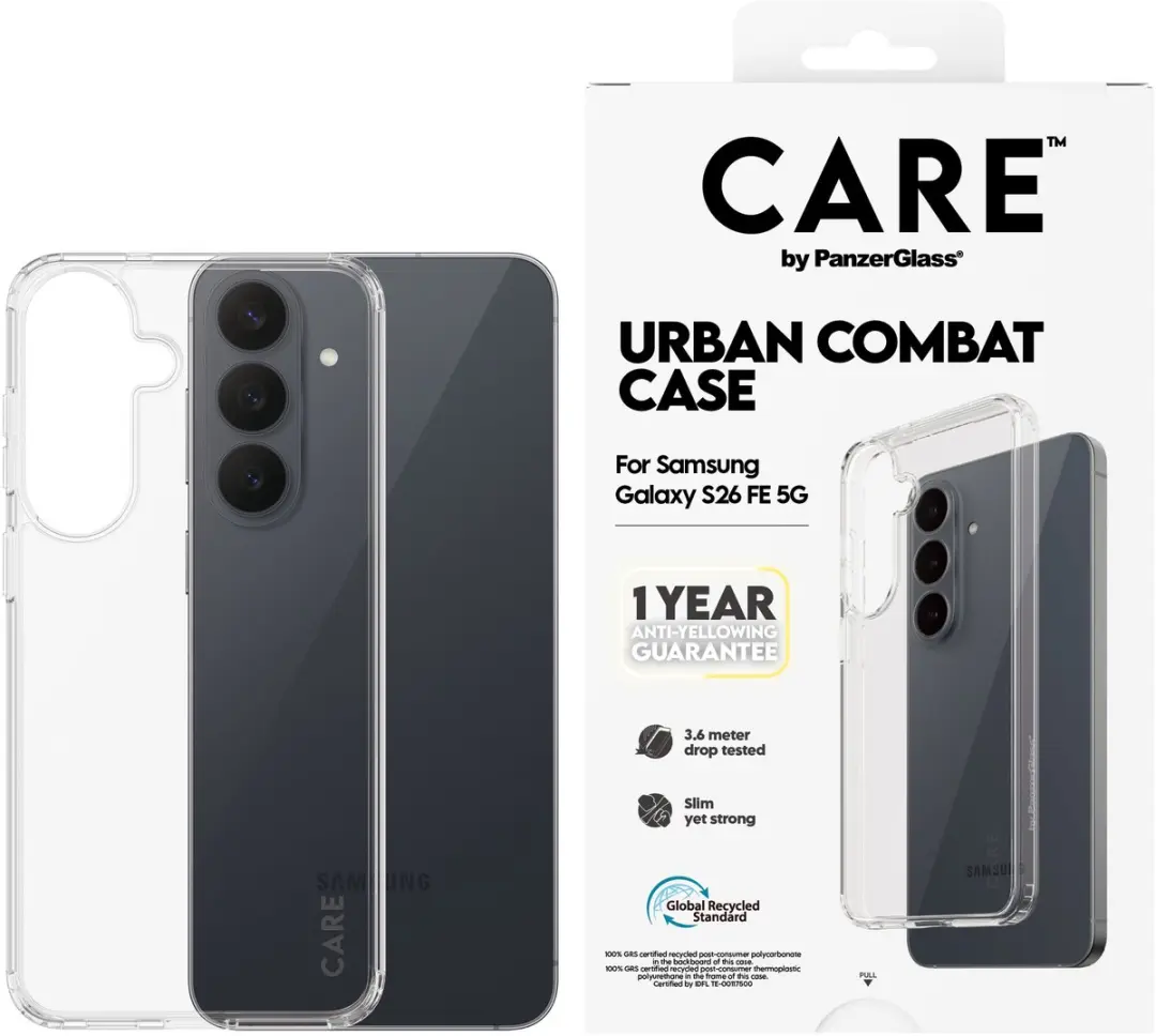 PanzerGlass Urban Combat Hoesje Galaxy S26 FE - Transparant - afbeelding 5 van 6