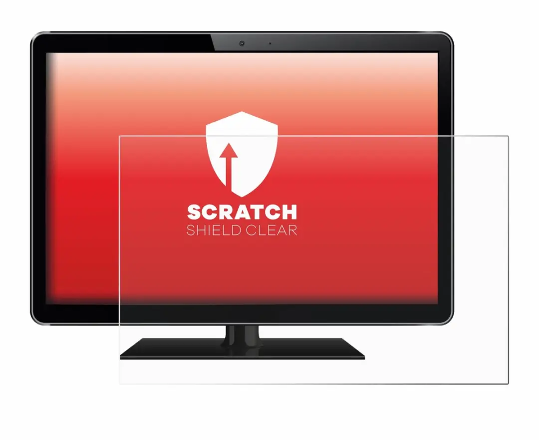 upscreen Scratch Shield Screenprotector 23.8 inch - Transparant - afbeelding 5 van 6
