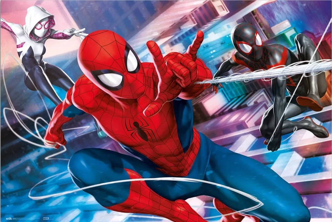 Marvel Spider-Man Peter Miles & Gwen Maxi Poster 61x96.5cm