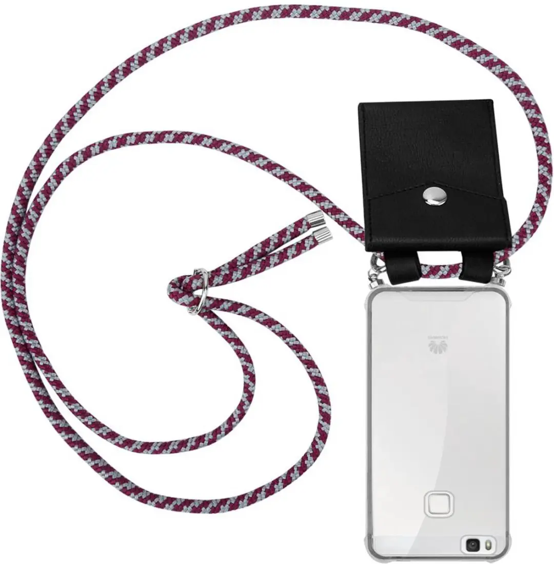Cadorabo Hoesje geschikt voor Huawei P9 LITE 2016 / G9 LITE in ROOD WIT