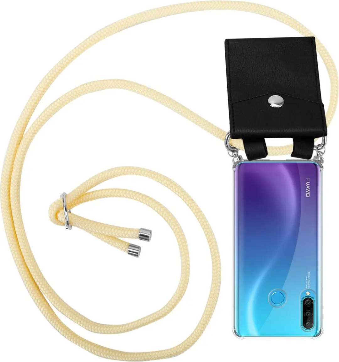 Cadorabo Hoesje geschikt voor Huawei P30 LITE in ROOM BEIGE